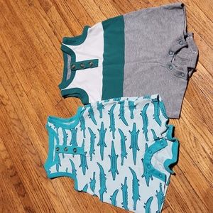 Lot of 2 Cat & Jack Rompers 0-3m
